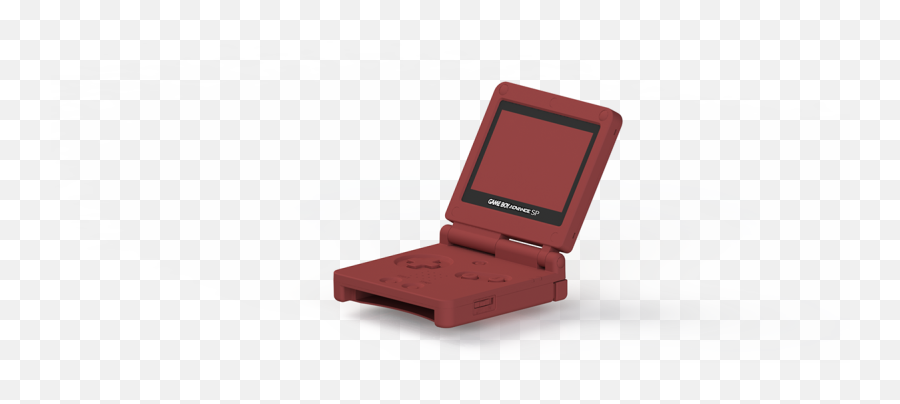 Red Game Boy Advance Sp - Portable Png,Gameboy Advance Png