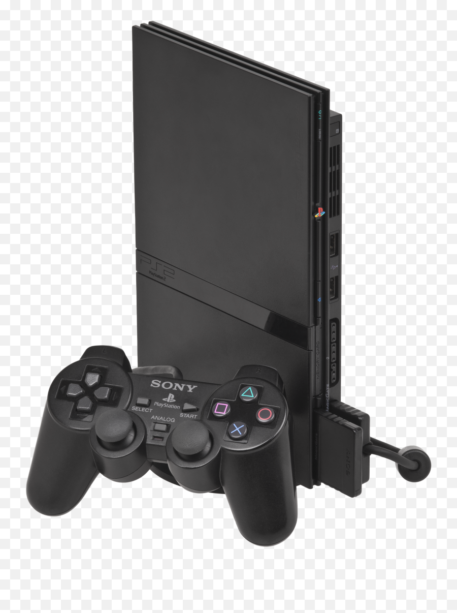 Ps2 - Playstation 2 Slim Png,Playstation 2 Png