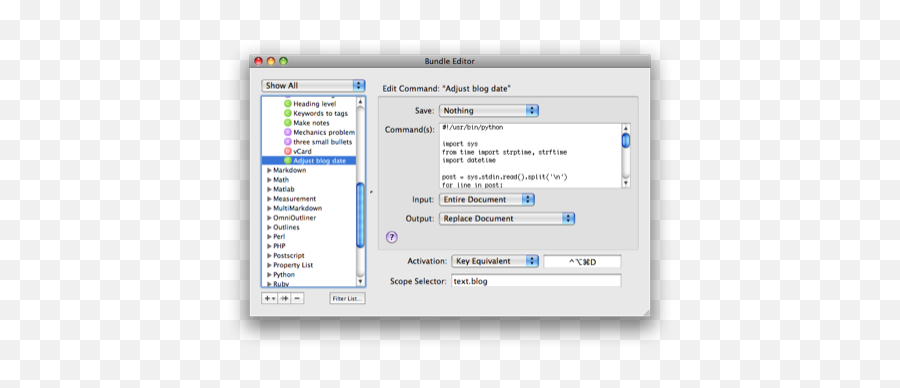 Fixing Blog Times In Textmate - All This Technology Applications Png,Post Date Icon