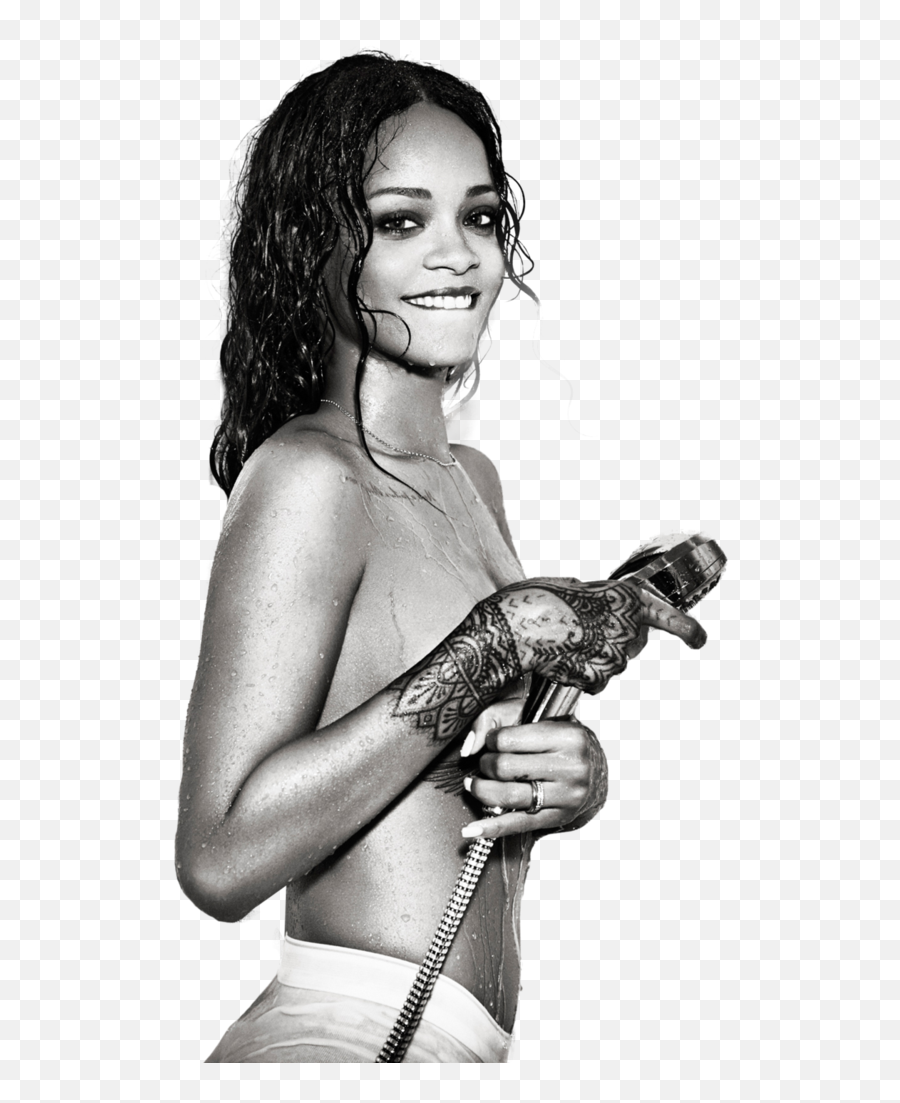 Rihanna Png Tumblr 5 Image - Black And White Rihanna,Rihanna Transparent Background
