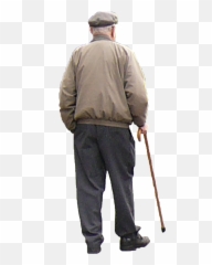 Man Walking Png - Old
