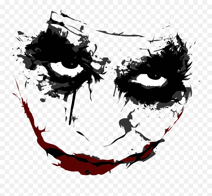 Joker Batman Harley Quinn Tattoo - Heath Ledger Joker Tattoo Png,The Joker  Png - free transparent png images 