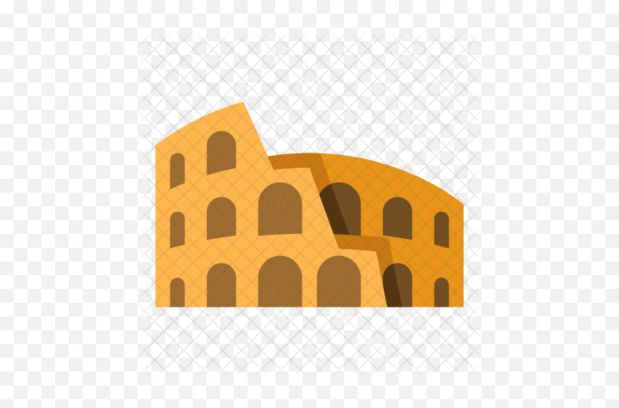 Colosseum Icon Of Flat Style - Sheikh Zayed Grand Mosque Center Png,Colosseum Png