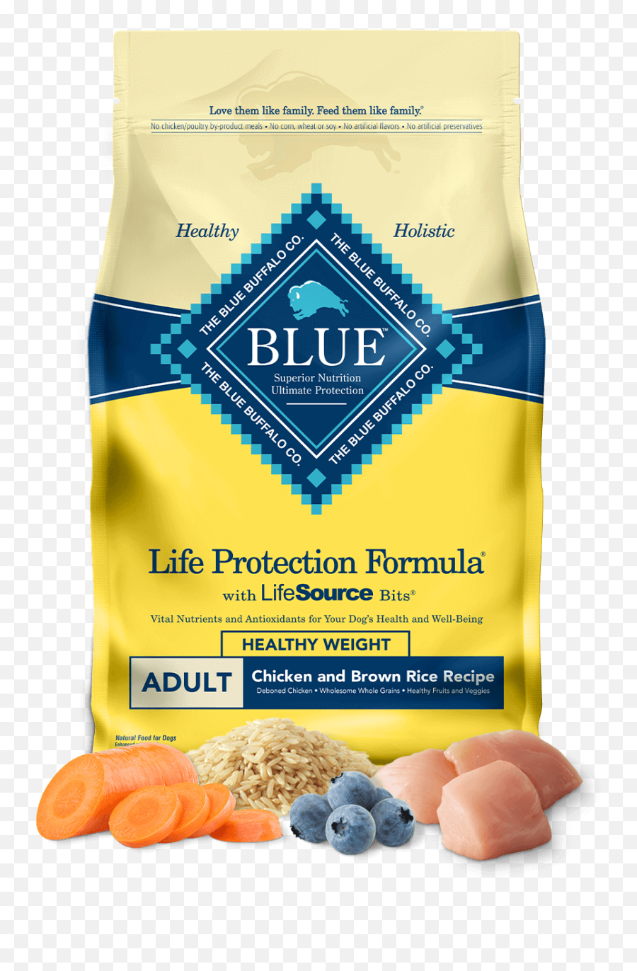 Life Protection Formula Dry Dog Food Healthy Weight Chicken - Blue Buffalo Dog Food Healthy Weight Png,Clean Wholesome Icon