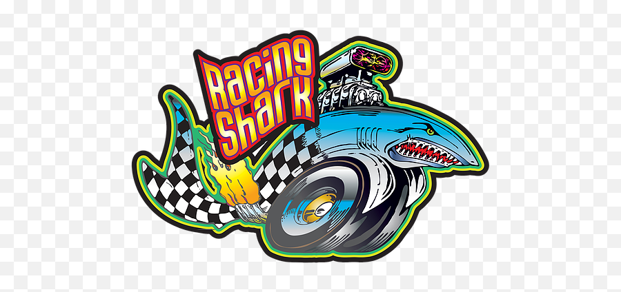 Racing Shark Motorsports Shop - Illustration Png,Shark Png