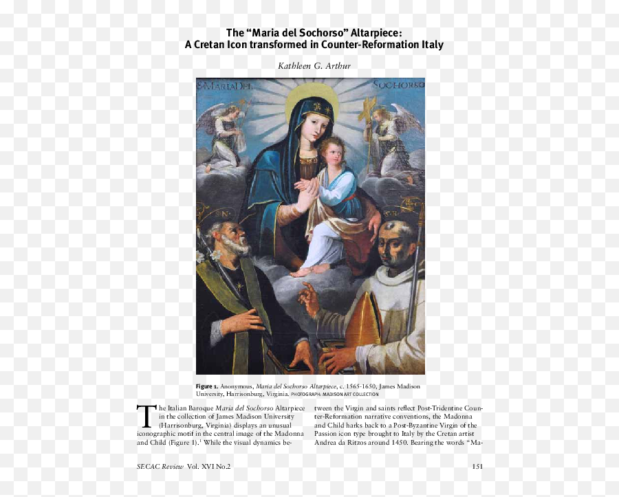 The Maria Del Sochorso Altarpiece - Photo Caption Png,Icon Holy Mother Santa Maria