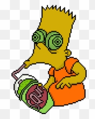 Pixel Clipart Grunge - Roblox Aesthetic T Shirt Bart Png