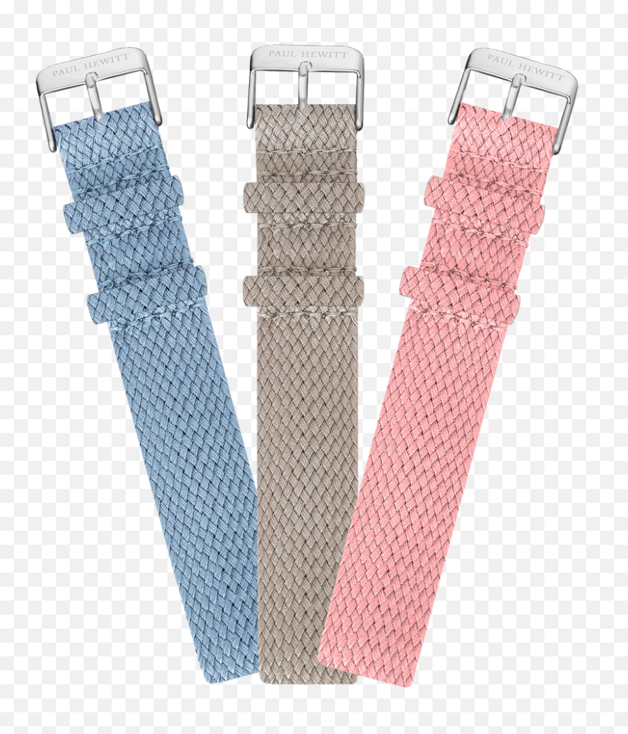 Set Of 3 Perlon Watch Straps Stainless Steel Combination I - Strap Png,Suspenders Png