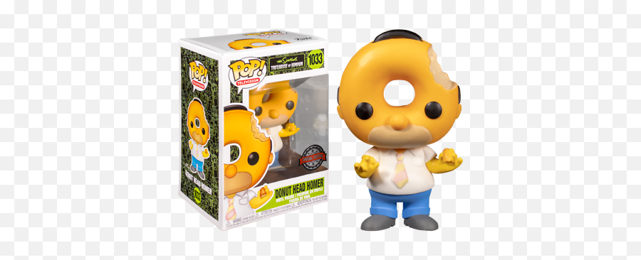 The Simpsons - Donut Head Homer 1033 Pop Vinyl Ebay Homer Funko Pops Png,Homer Icon