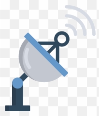 Satellite Dish Icon Download Vector For Free - Antena Satelital Png