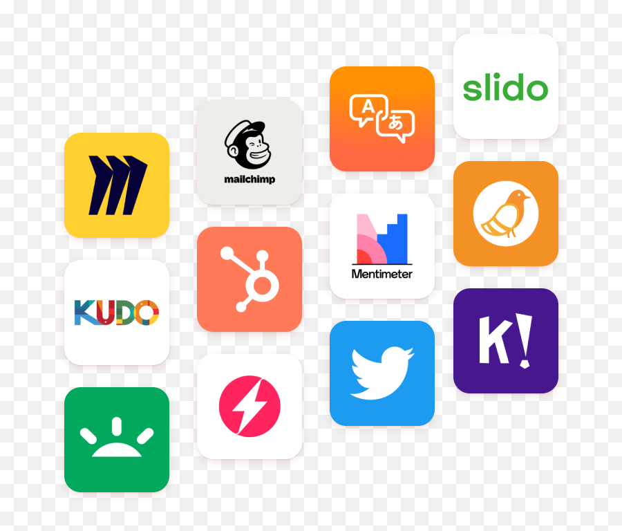 Product Integrations - Connect Your Favorite Tools To Hopin Technology Applications Png,Mobile Icon On Facebook