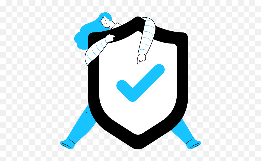 Security Protection Shield Safety Woman Free Icon Of - Language Png,Protection Shield Icon