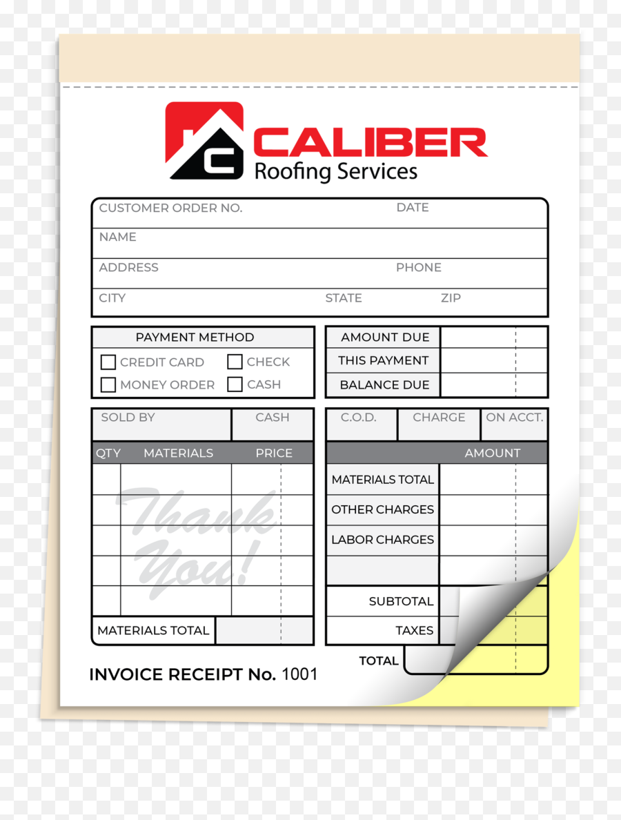 425u201d X 55u201d Sales Receipts Custom Receipt Books - Jg Stilladser Png,Staple Icon