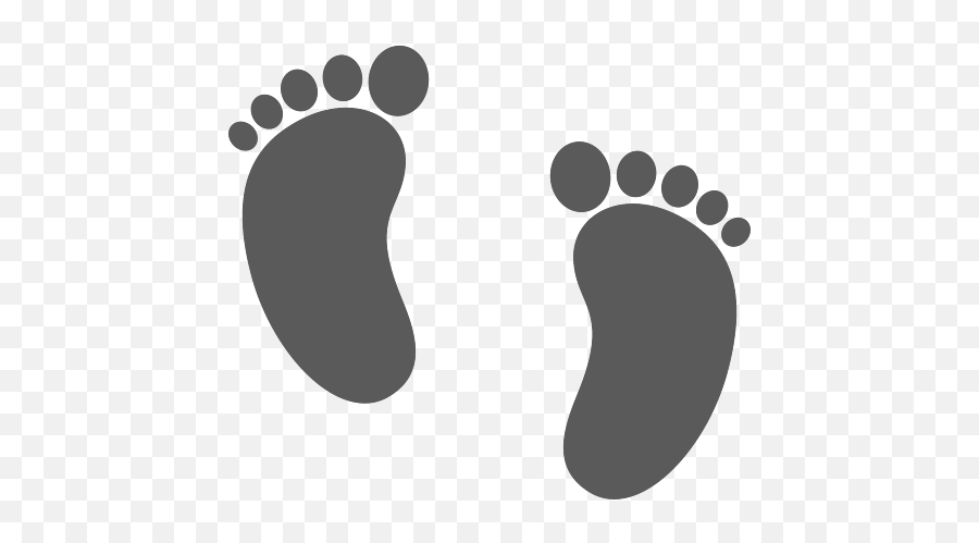 Baby Feet Footprint Vector Icon T - Shirt For Sale By Thp Creative Baby Foot Prints Png,Be An Icon T Shirt