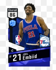 Nba 2k18 Official Ratings - Michael Beasley 2k Card Png,Joel Embiid Png