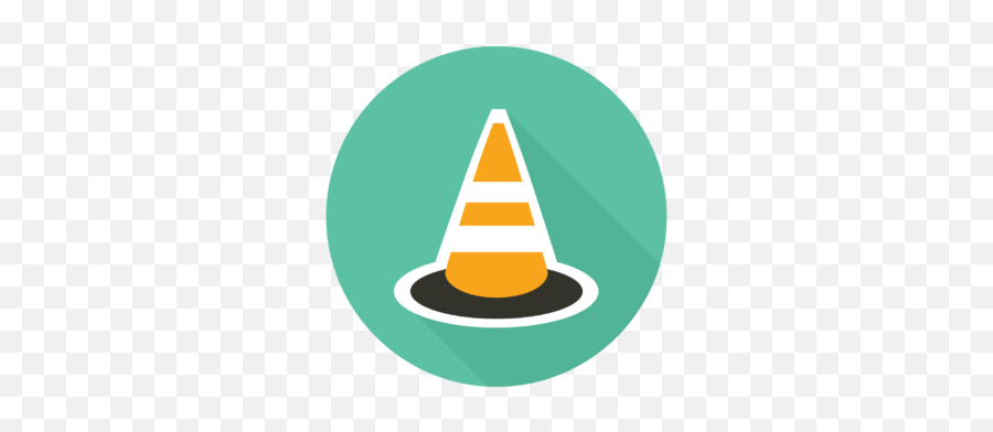 Flat Icon - Traveling Traffic Cone Graphic By Artisthink Vertical Png,Cone Icon