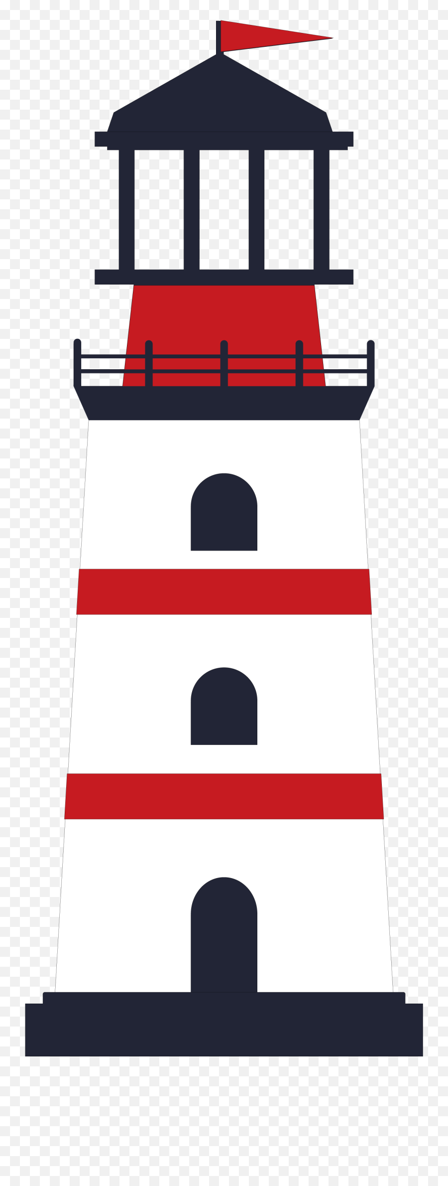 Lighthouse Svg Cut File - Beacon Png,Lighthouse Logo Icon