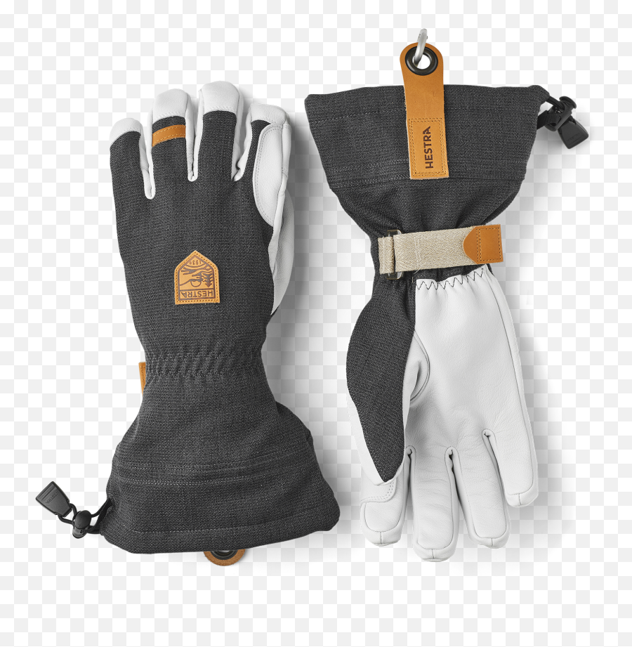 Gloves - Warm Gloves Of The Highest Quality Hestra Gloves Hestra Army Leather Patrol 5 Finger Handschoen Light Grey 8 Png,Icon Patrol Waterproof Glove