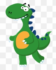 Smiling Dinosaur Clipart Free Download Transparent Png - Dinosaur