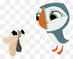 Nickalive Nick Jr Uk To Debut Puffin Rock - Nick Baba Puffin Rock Png,Cartoon Rock Png