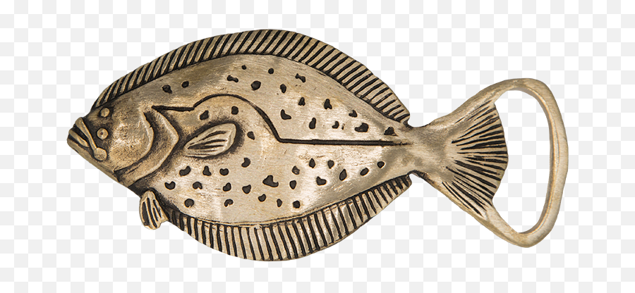 Download The Flounder - Belt Buckle Full Size Png Image Sole,Flounder Png