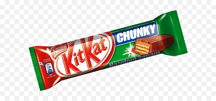 Download Kitkat Chunky Hazelnut - Hazelnut Png Image With Kit Kat,Kitkat Png