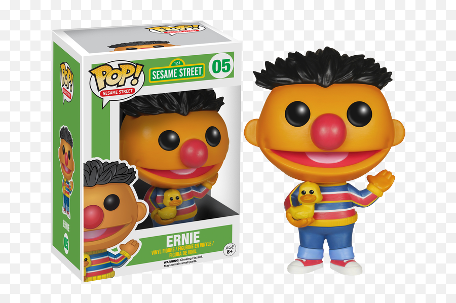 Sesame Street - Sesame Street Funko Pops Png,Ernie Png