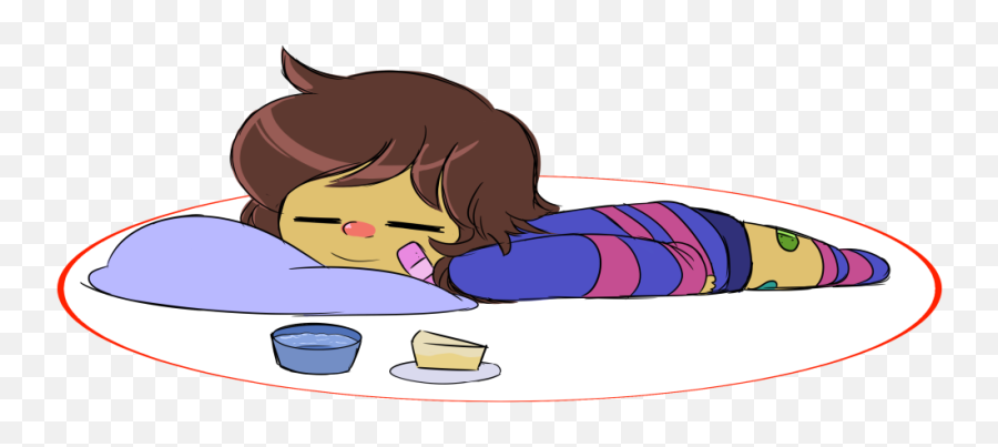 The Frisk Zone Undertale Know Your Meme - Undertale Sleeping Frisk Png,Frisk Png