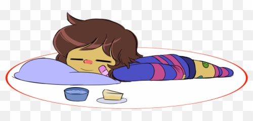 The Frisk Zone Undertale Know Your Meme - Undertale Sleeping Frisk Png,Frisk Png