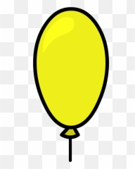 Yellow Balloon Png