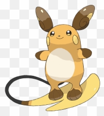 Alolan Raichu With Original - Raichu Pokemon Png,Raichu Png