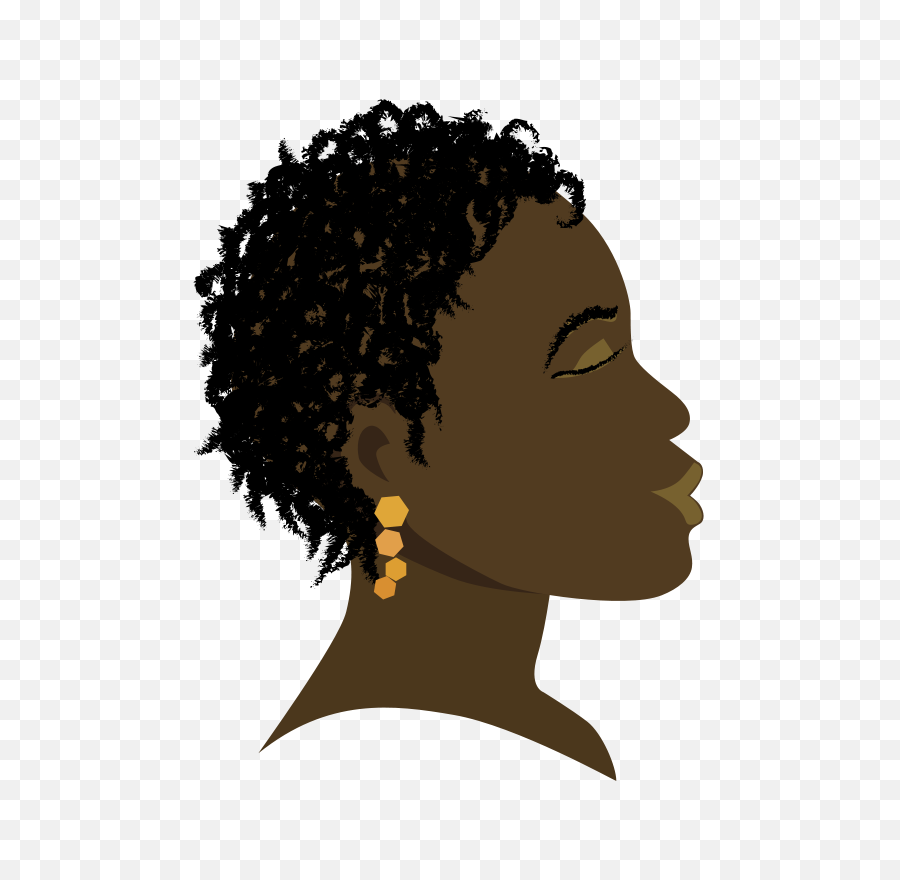 Free African Woman Head Clip Art - African Png 677x800 Woman African American Transparent Png,Afro Png