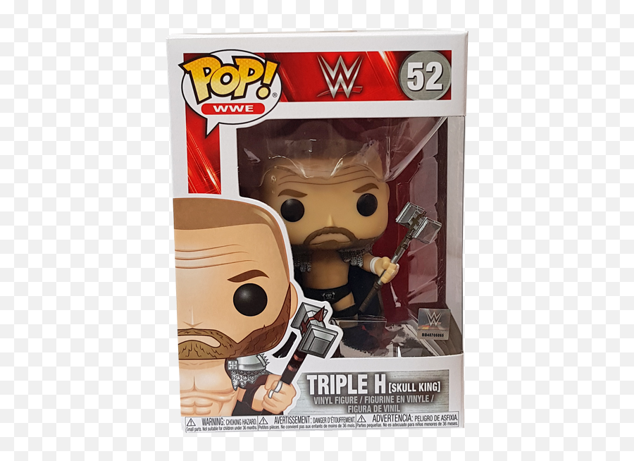 Wwe - Triple H Skull King Pop Vinyl Figure Triple H Signed Funko Png,Triple H Png