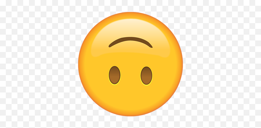 Smiley - Upside Down Emoji Png,Blushing Emoji Png