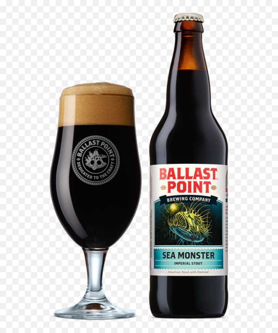 Ballast Point Sea Monster Imperial Stout 22oz - Ballast Point Victory At Sea Png,Sea Monster Png