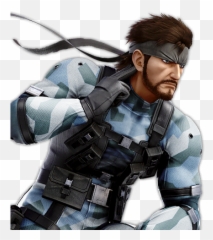 Snake Super Smash Bros Ultimate - png