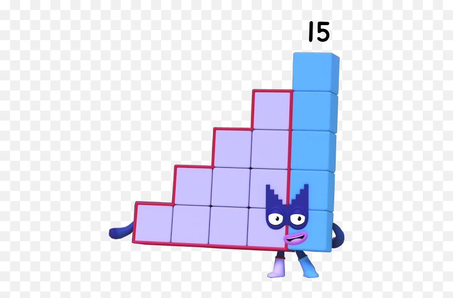 Fifteen Character Numberblocks Wiki Fandom - Numberblocks 13 14 15 Png,15 Png