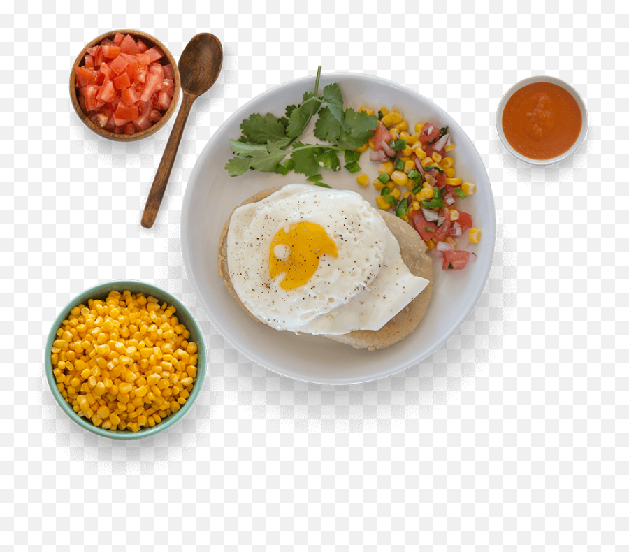 Download Hd Black Bean Sweet Corn - Pupusa Png,Breakfast Png