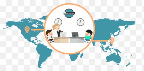 Download Transparent Background World Map - Full Size PNG