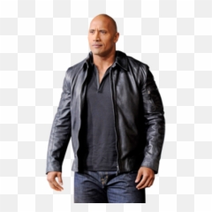 Download The Star Market - Leather Jacket Png Image With No Dwayne The Rock Johnson Png,Leather Jacket Png