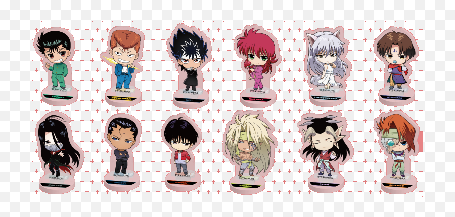 Yu Hakusho J - World Collaboration Goods Acrylic Stands Blind Packs Cartoon Png,Yu Yu Hakusho Png
