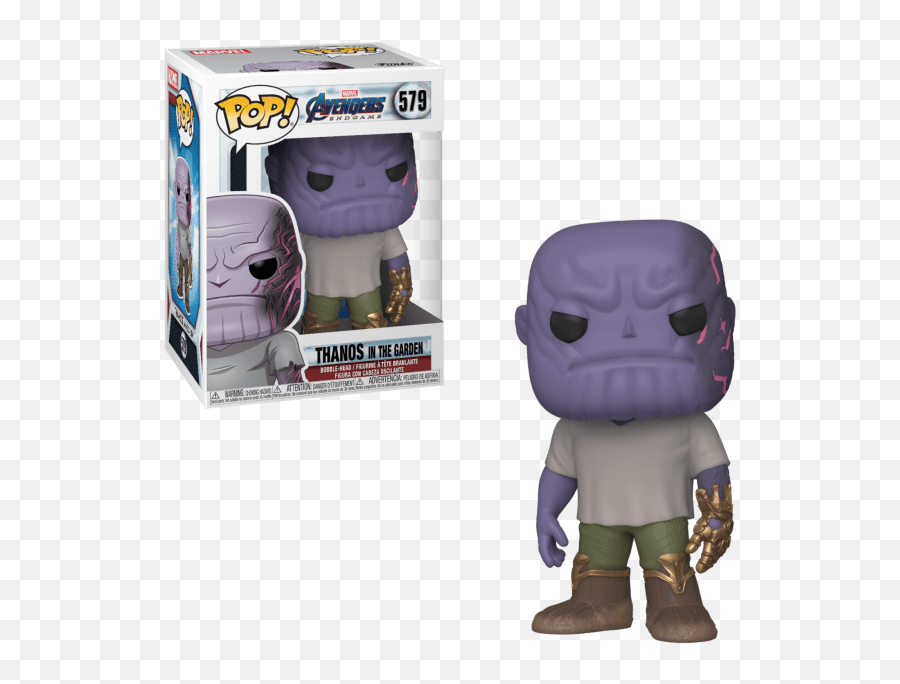 Pop Marvel - Avengers Endgame 579 Casual Thanos With Gauntlet Funko Pop Thanos Endgame Png,Avengers Endgame Png