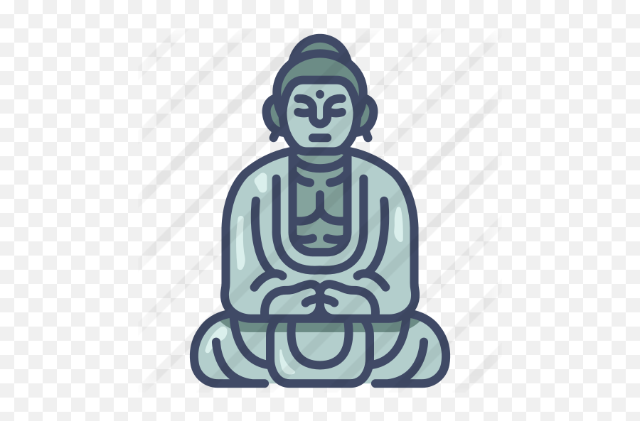 Great Buddha - Free Architecture And City Icons Cartoon Png,Architecture Icon Png