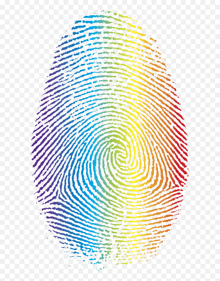 Colorful Fingerprint Png 3 Image - Colorful Fingerprint Png,Finger Print Png