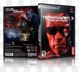 Download Rise Of The Machines Replacement Ps2 Cover And Case - Terminator 3 Rise Of The Machines Ps2 Png,Ps2 Png
