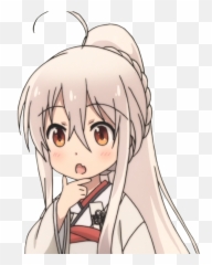 Anime Girl Face Meme - Transparent png