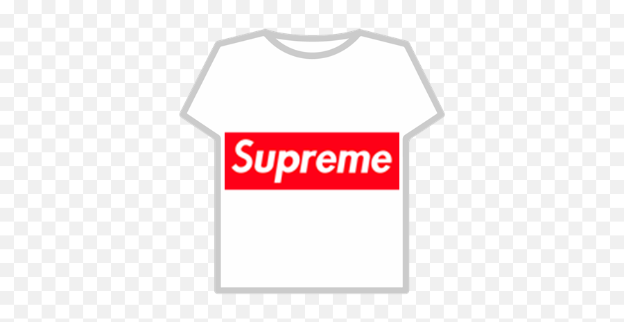 Supreme Logo Roblox - Supreme Tshirt Roblox Png,What Font Is The Supreme Logo