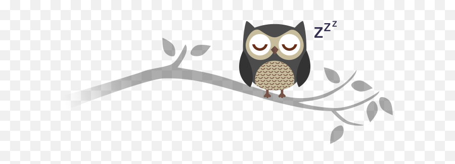 Sleeping Owl Clipart Png Image - Sleeping Owl Clip Art,Owl Clipart Png