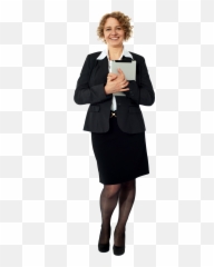 Women In Suit Png Image - Connected Friends,Suit Png