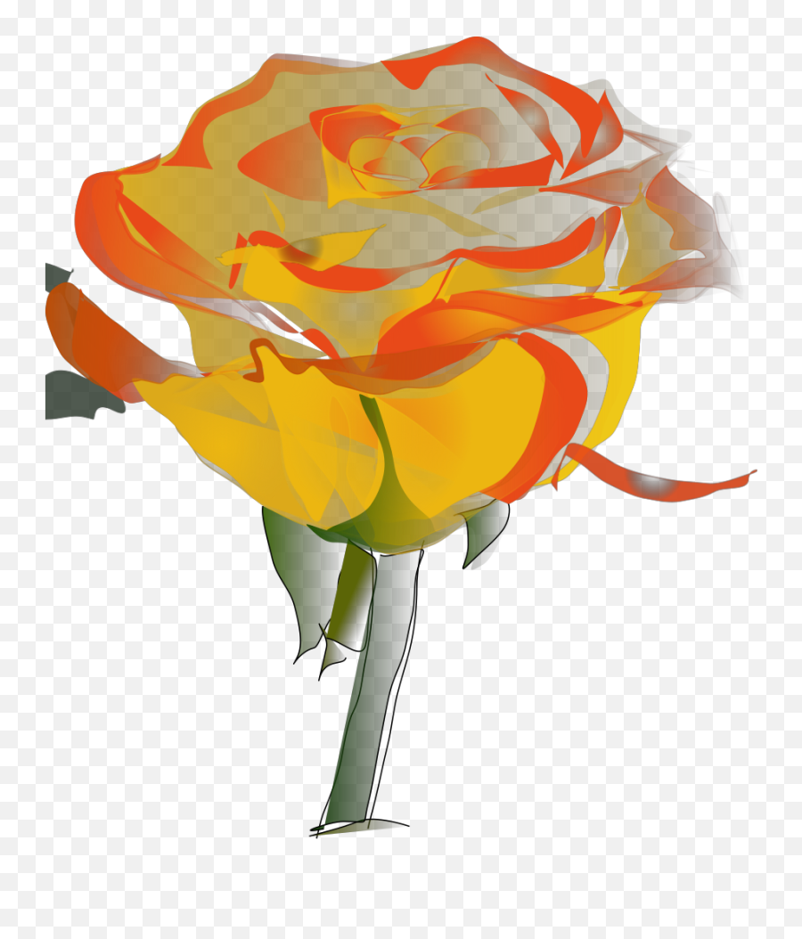 Yellow Rose Png Svg Clip Art For Web - Graphic Of Yellow Rose,Yellow Rose Png
